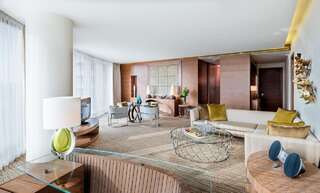 Отель JW Marriott Absheron Baku Hotel Баку Люкс Ambassador с кроватью размера «king-size» и доступом в представительский лаундж - Вид на море-2