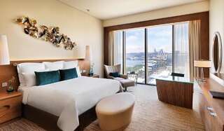 Отель JW Marriott Absheron Baku Hotel Баку Семейный номер с видом на море-3